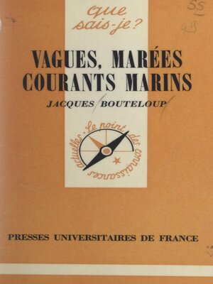 cover image of Vagues, marées, courants marins